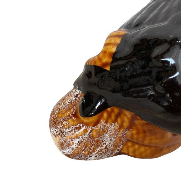 Vintage MCM American Bald Eagle Decanter Set 4 Cups Shot Glasses Rare Retro - Picture 5 of 11